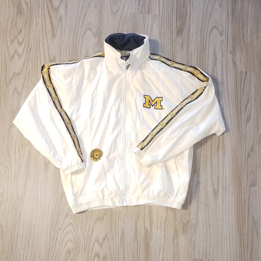 ‼️sold‼️University of Michigan Vintage Pro Player jacket